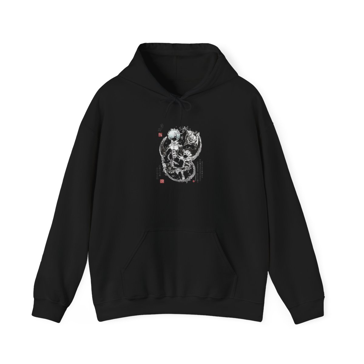 Rem Hoodie, Re:Zero Hoodie, Anime Hoodie, Vintage Hoodie - Artsholic - Fan Art Merch