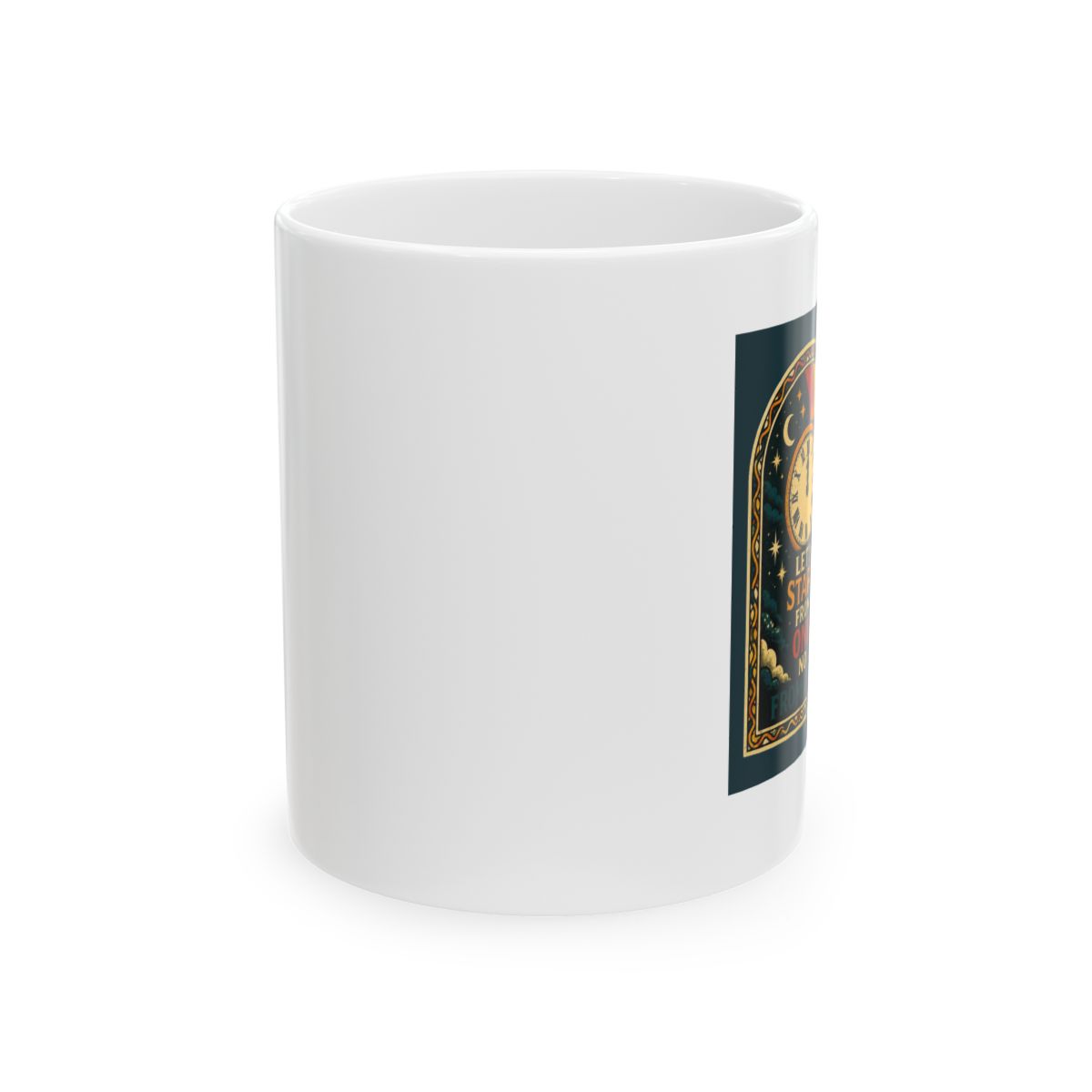 Let's start from one no from zero Emilia Since 2016 Retro Mug | Re:Zero
